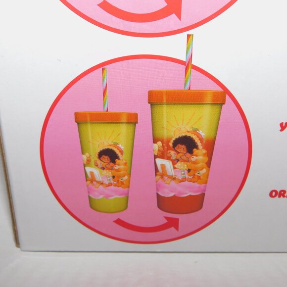 Set 4 Strawberry Shortcake x Care Bears 24 oz Colour Changing Tumblers NEW - Picture 9 of 11